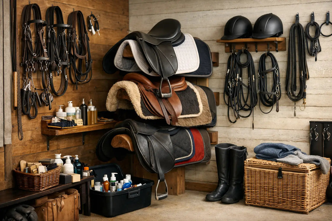 Tack Room Setup Example for Daily Use