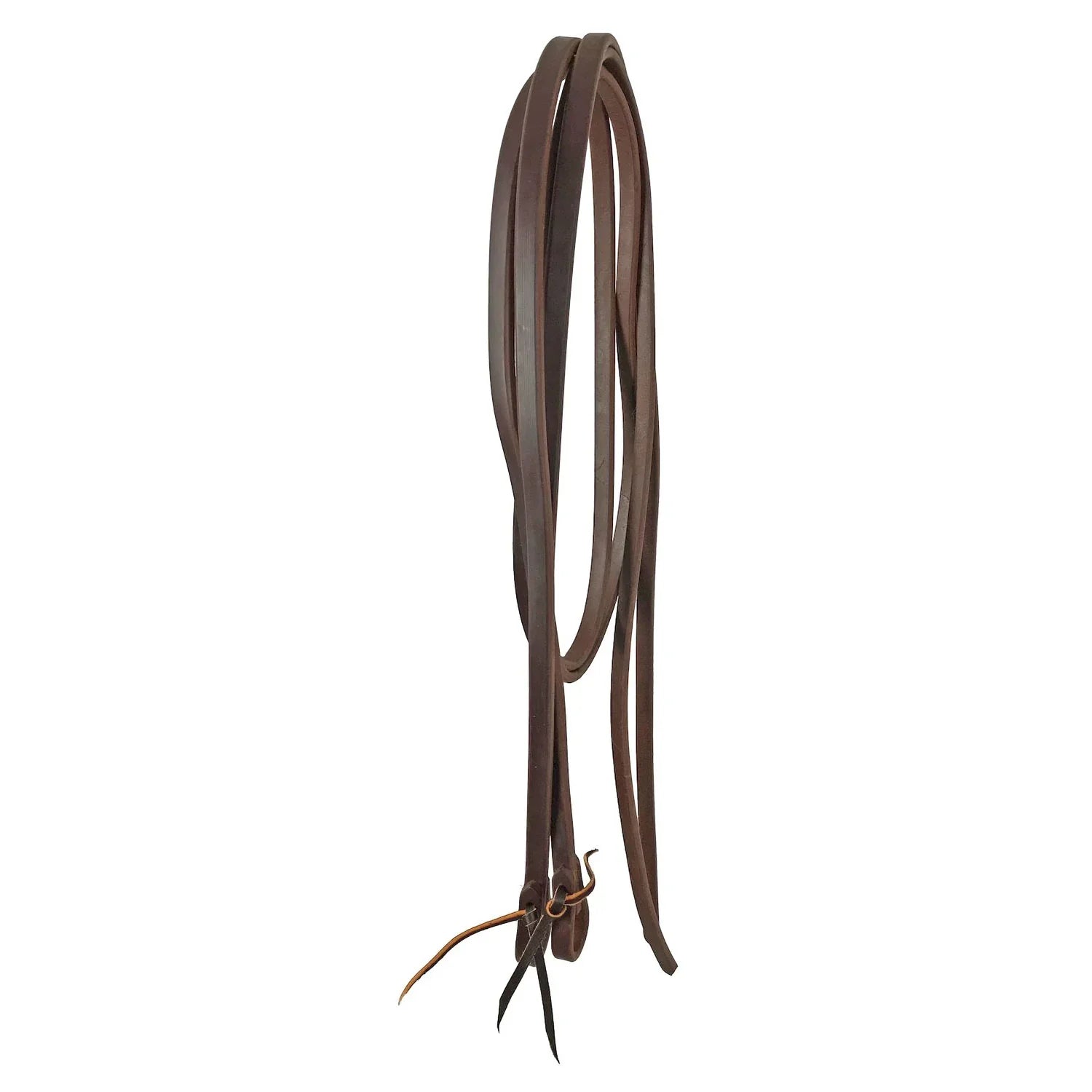 Pool's heavy end deep oil leather reins 1.3 cm x 2.20 m RE 00056
