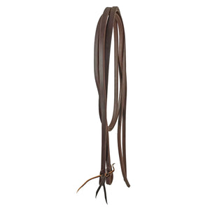 Pool's heavy end deep oil leather reins 1.3 cm x 2.20 m RE 00056