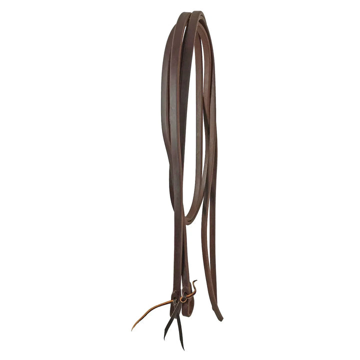 Pool's heavy end deep oil leather reins 1.3 cm x 2.20 m RE 00056