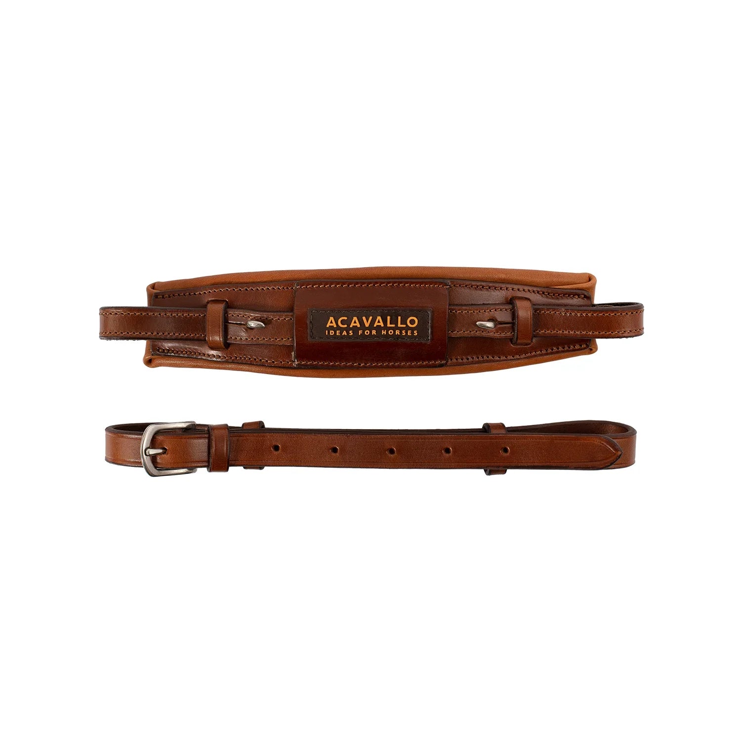 Acavallo Hackamore Reithalfter Kalbsleder