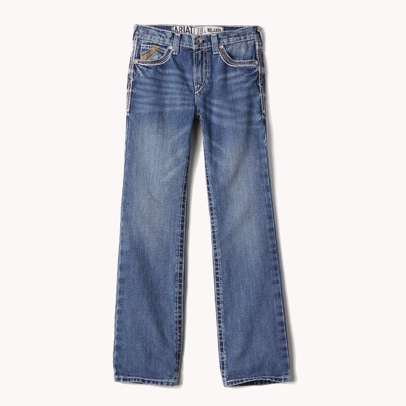 Ariat b4 relaxed coltrane boot cut jeans for kids