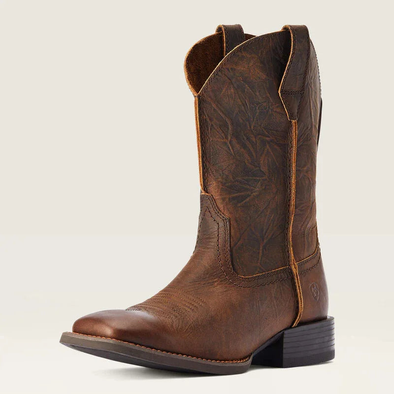 Ariat sport rambler wide square toe boot for men