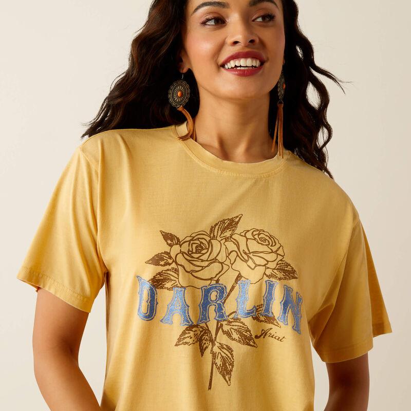 Ariat darlin rose western T - shirt for women