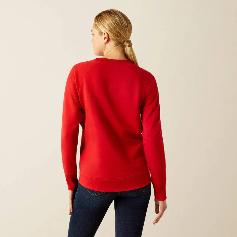 Ariat benicia team sweatshirt for ladies