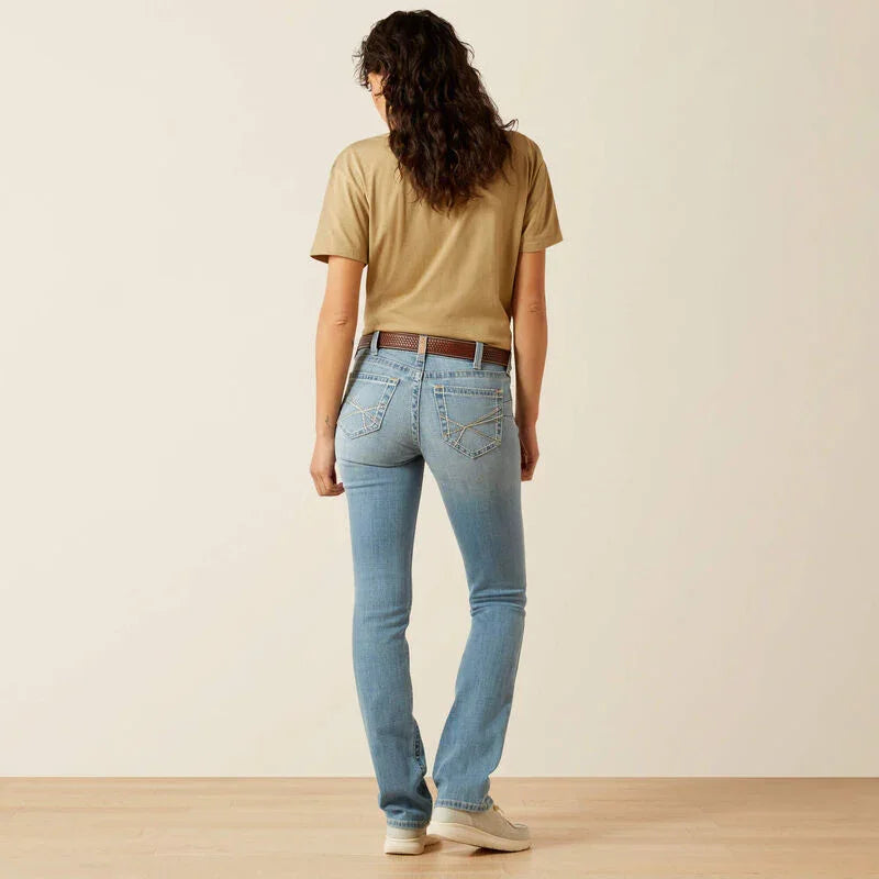 Ariat perfect rise alina straight leg jeans for ladies