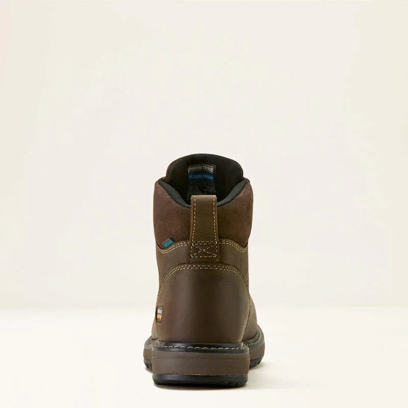 Ariat riveter 6" waterproof composite toe waterproof boots ladies