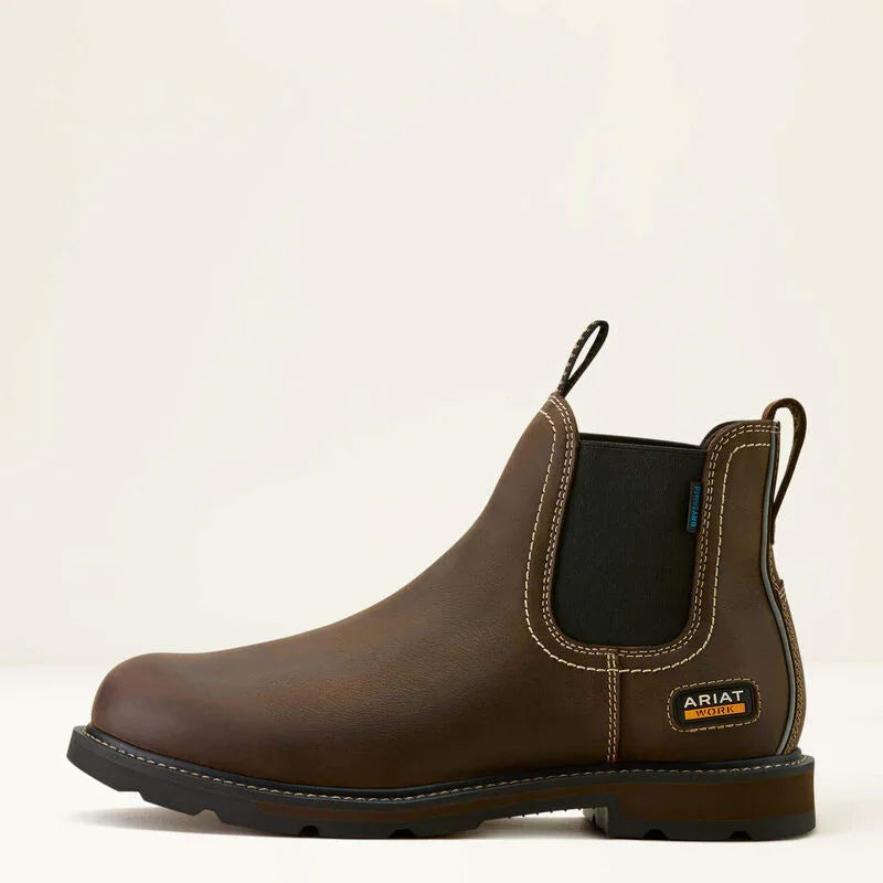 Ariat Groundbreaker Chelsea waterdichte werkschoen met zachte neus voor heren