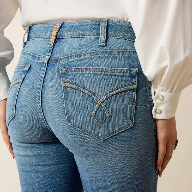 Ariat Lorena Boot Cut Jeans met hoge taille voor dames