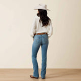 Ariat Lorena Boot Cut Jeans met hoge taille voor dames