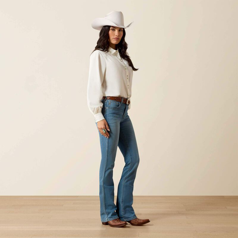 Ariat Lorena Boot Cut Jeans met hoge taille voor dames