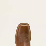 Ariat cattle caite wide square toe  western boot for ladies