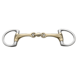 Herm. Sprenger Dynamic RS Eggbutt bradoon with D-shaped rings 14 mm double jointed 40244