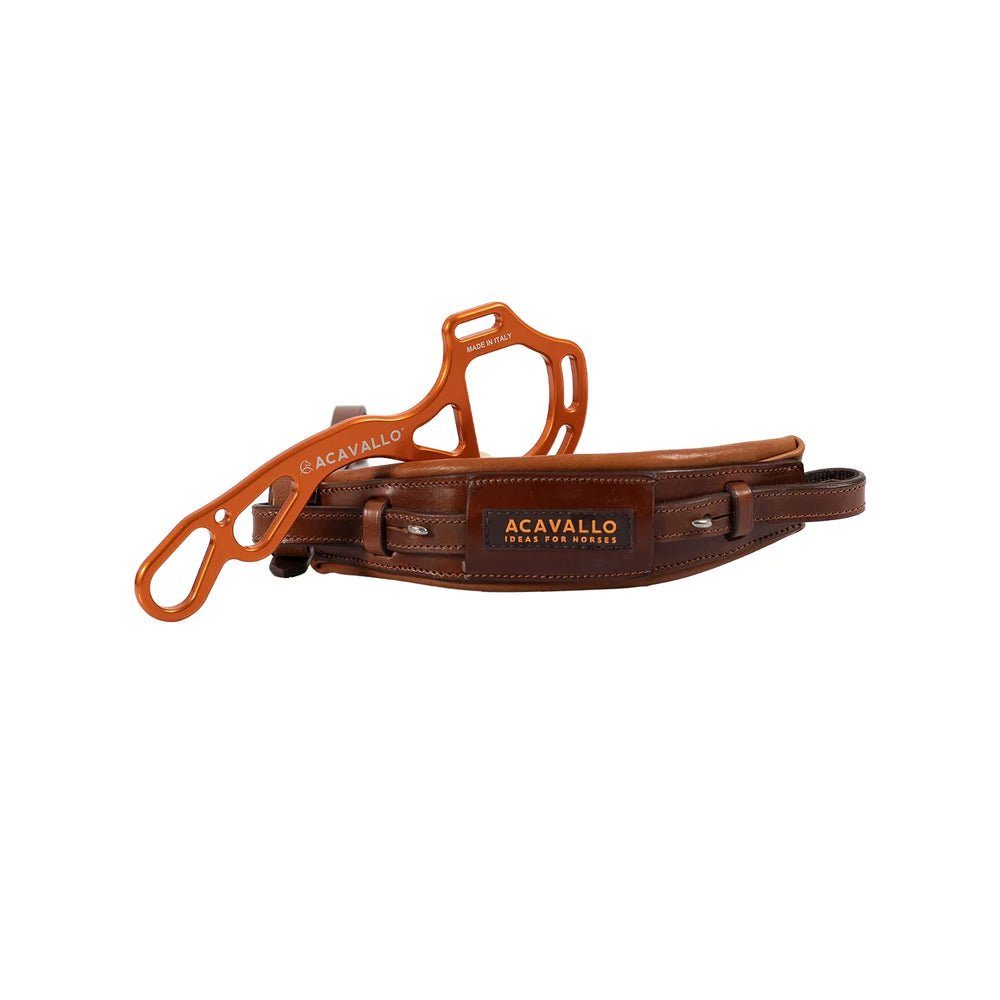 Acavallo Hackamore Reithalfter Kalbsleder