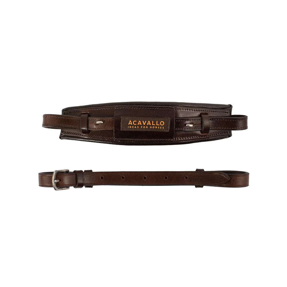Acavallo Hackamore Reithalfter Kalbsleder