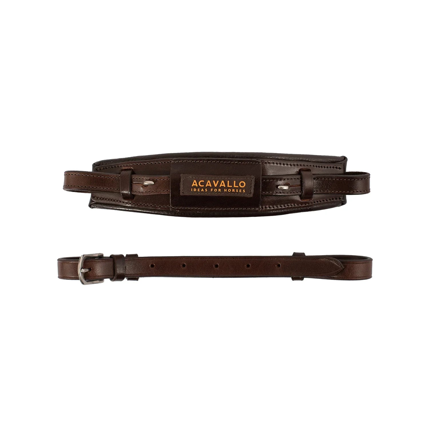 Acavallo Hackamore Reithalfter Kalbsleder