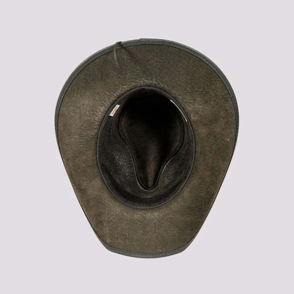 American hat makers Badlands |  Buffalo Leather Cowboy Hat