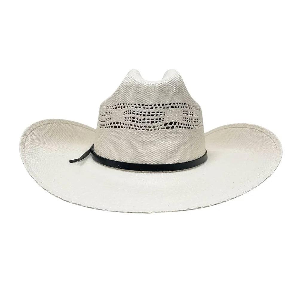 American hat makers Montana |  Straw Cowgirl Hat with Western Hat Band