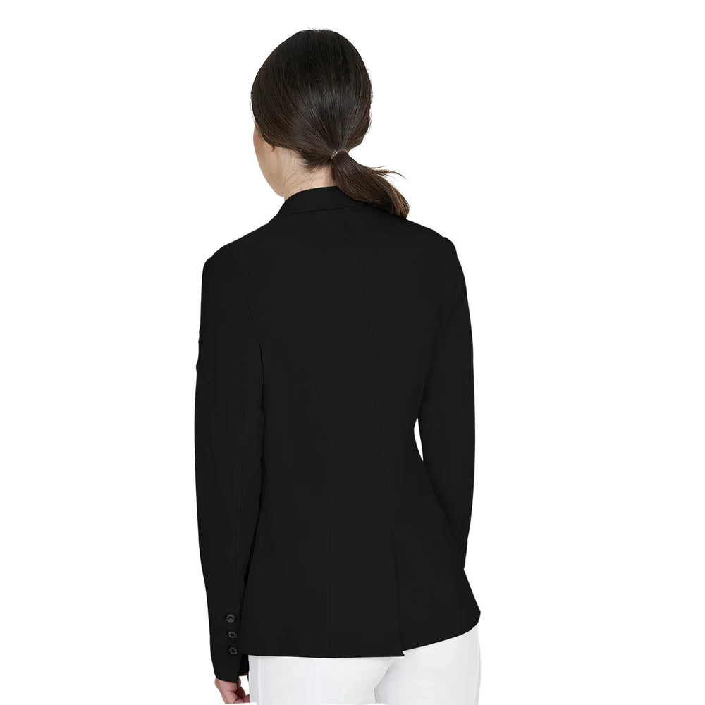 Equestro women's competition jacket with embossed logo