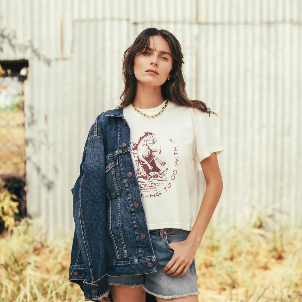 Sendero no luck boxy t-shirt