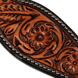 Pool's western reins floral tooling