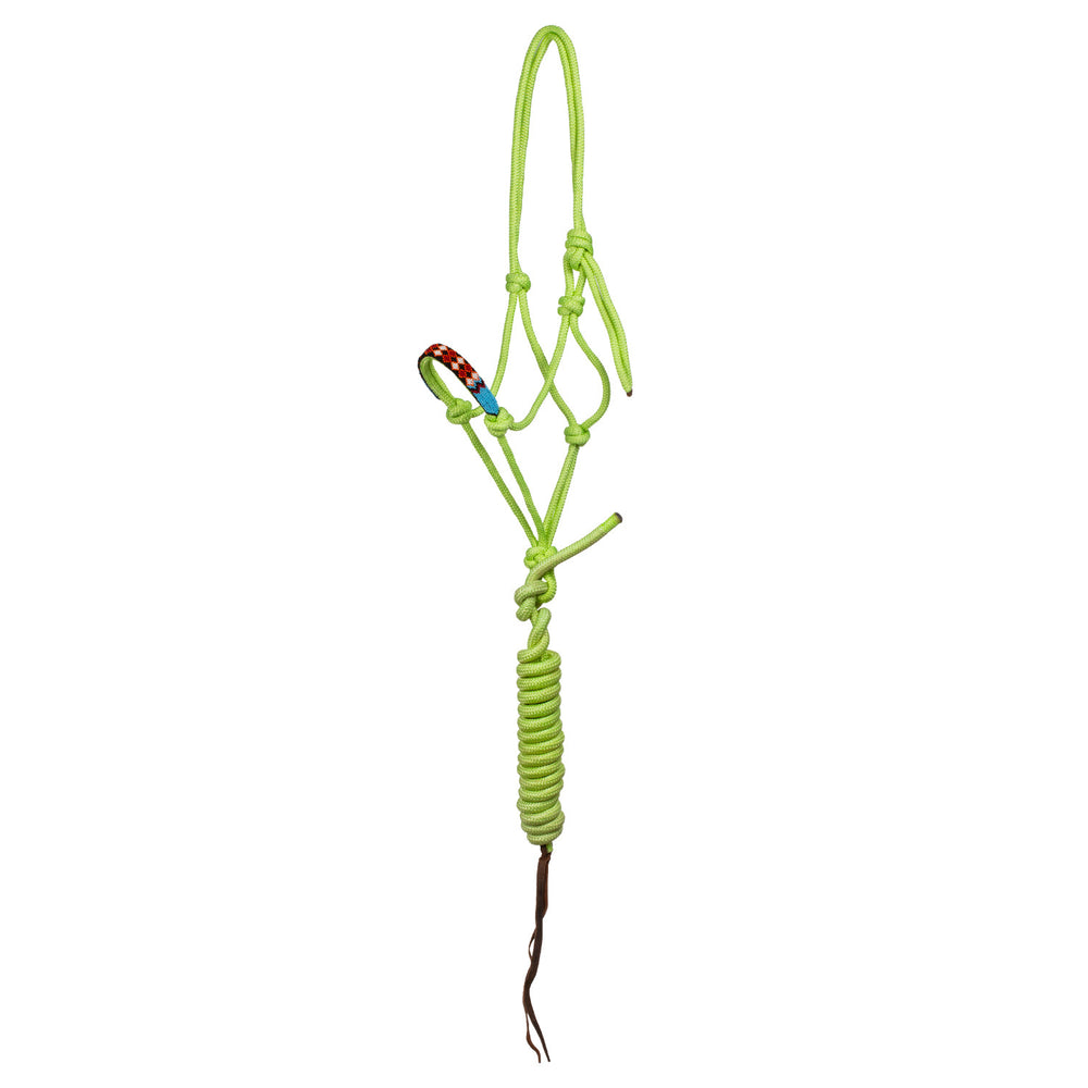 Pool's knotted halter with lead PLH03010