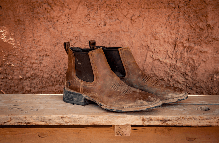Ariat booker ultra square toe Western boot for men - HorseworldEU