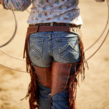 Ariat R.E.A.L. mid rise stretch whipstitch boot cut jean for ladies - HorseworldEU
