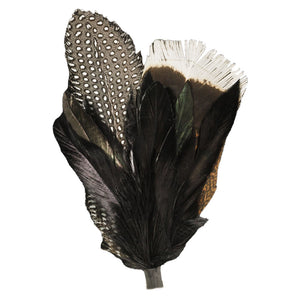 American hat makers black hat feather