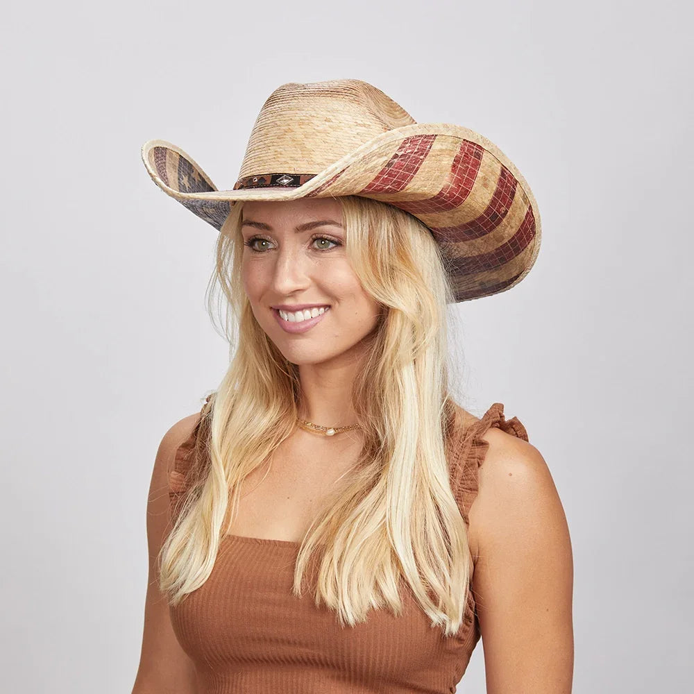American hat makers Liberty | Mexican Palm Straw Cowboy