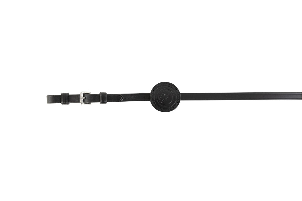 Trust curb rein Verona 1/2 inch rubber, buckle