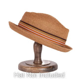 American hat makers wood hat stand
