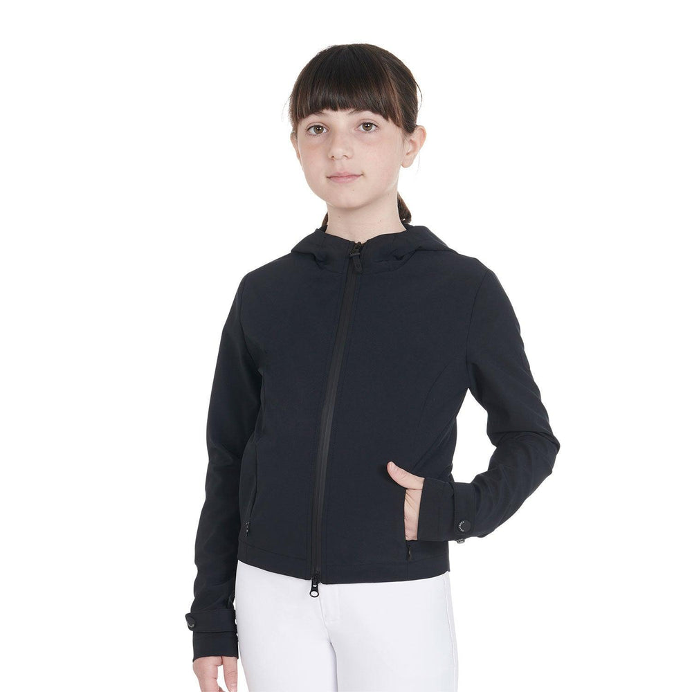 Equestro kids slim fit jacket in technical fabric - HorseworldEU