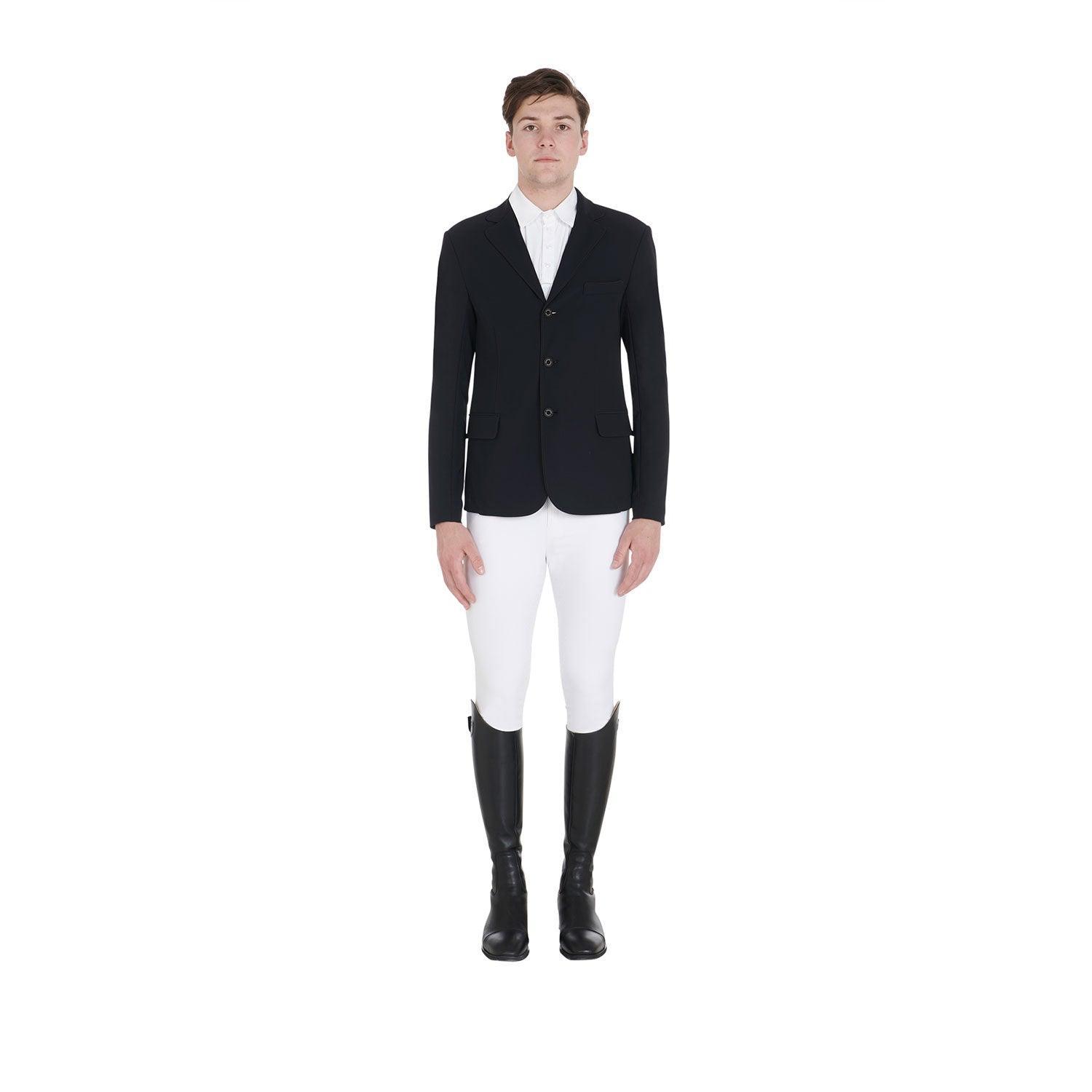 Equestro men's competition perforated jacket - HorseworldEU