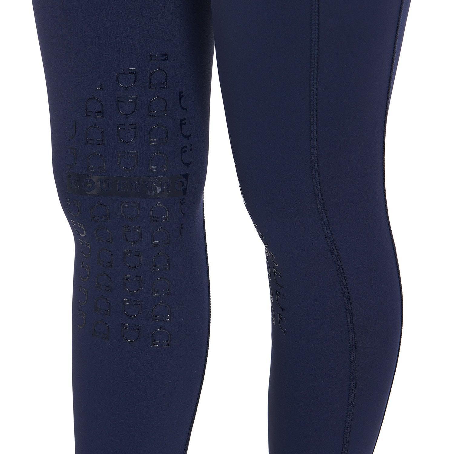 Equestro women's slim fit leggings light stretch fabric - HorseworldEU