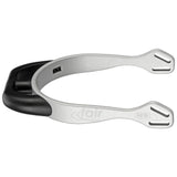 Herm. Sprenger fairRider spurs - aluminium, neck 20mm black round flattened 47631 Herm. Sprenger