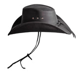 American hat makers Hollywood |  Leather Cowboy Hat
