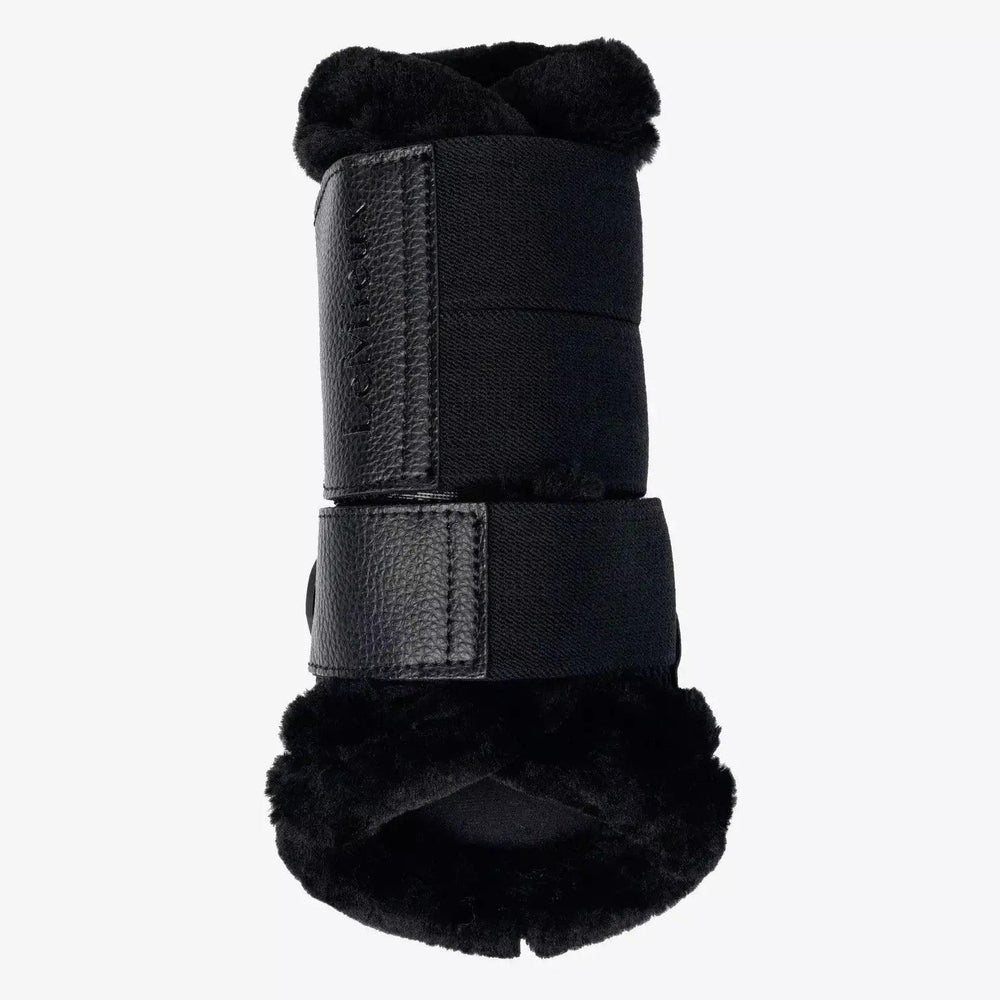 LeMieux Fleece Edged mesh brushing boots Lemieux